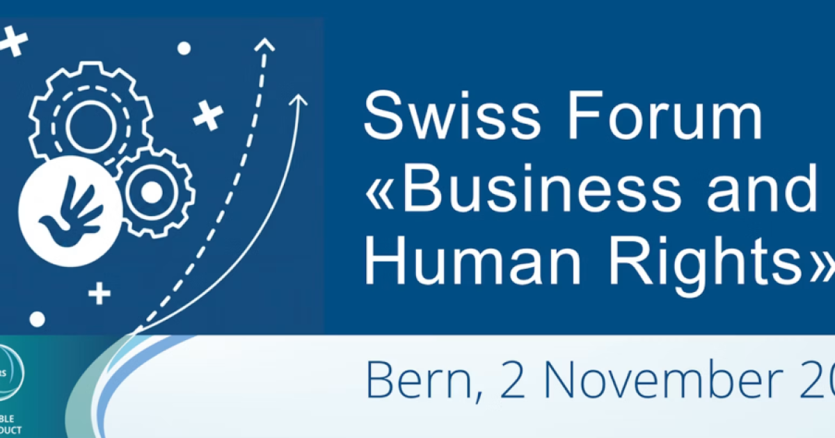 AI and Responsible Business Conduct / Swiss Forum on Business and Human Rights